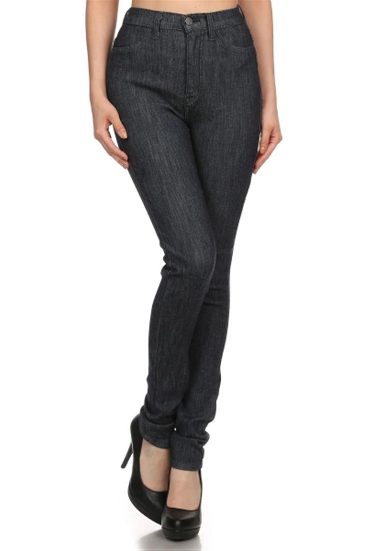 4078 Women's Super High Waisted Skinny Jeans