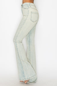 2159 High Rise Vintage Washed Flare Jeans