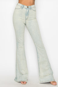 2159 High Rise Vintage Washed Flare Jeans