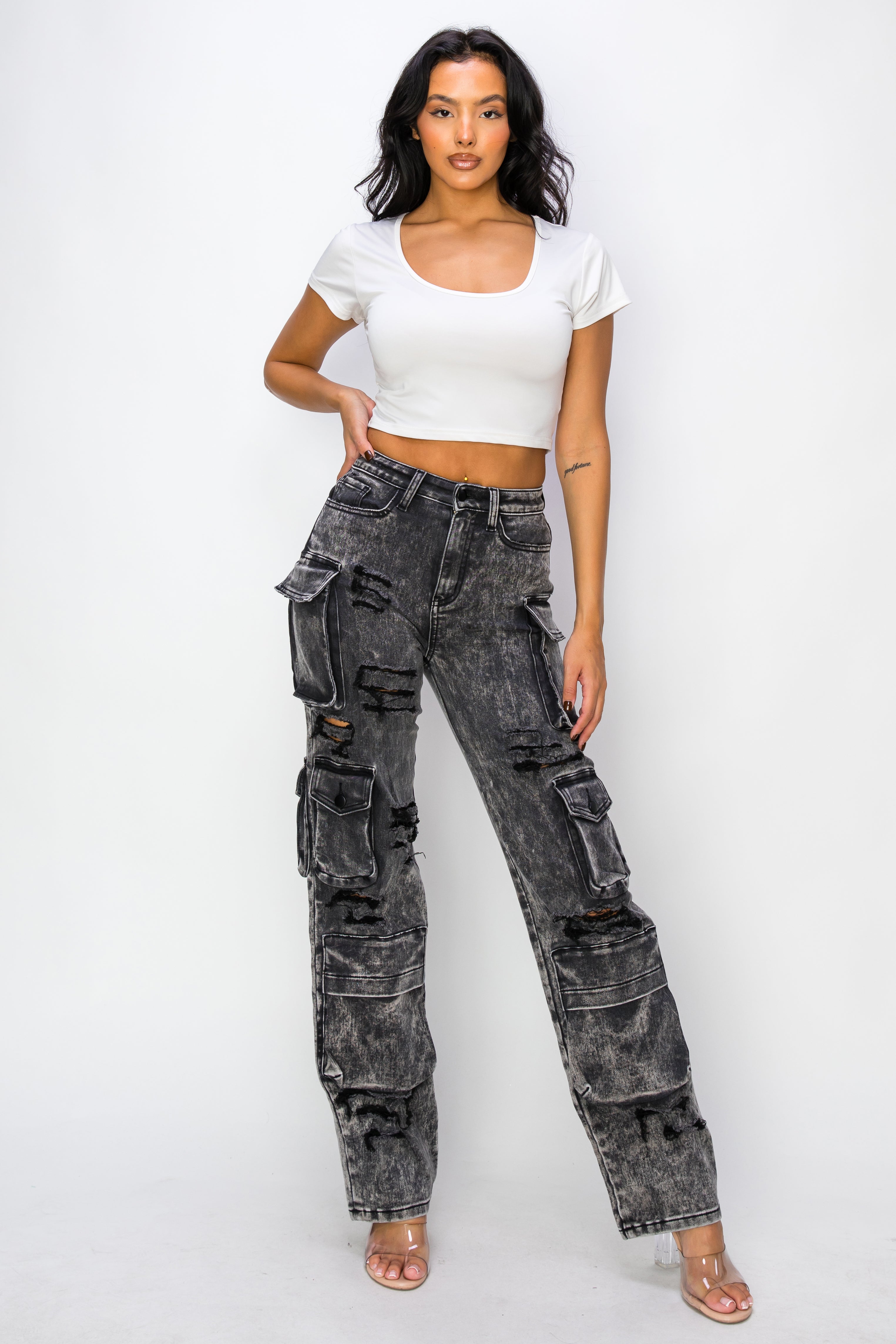 パンツ ANREALAGE / SIDE ANGLE MIRITARY PANTS ANREALAGE / SIDE ANGLE MIRITARY PANTS / Khaki - LAD MUSICIAN