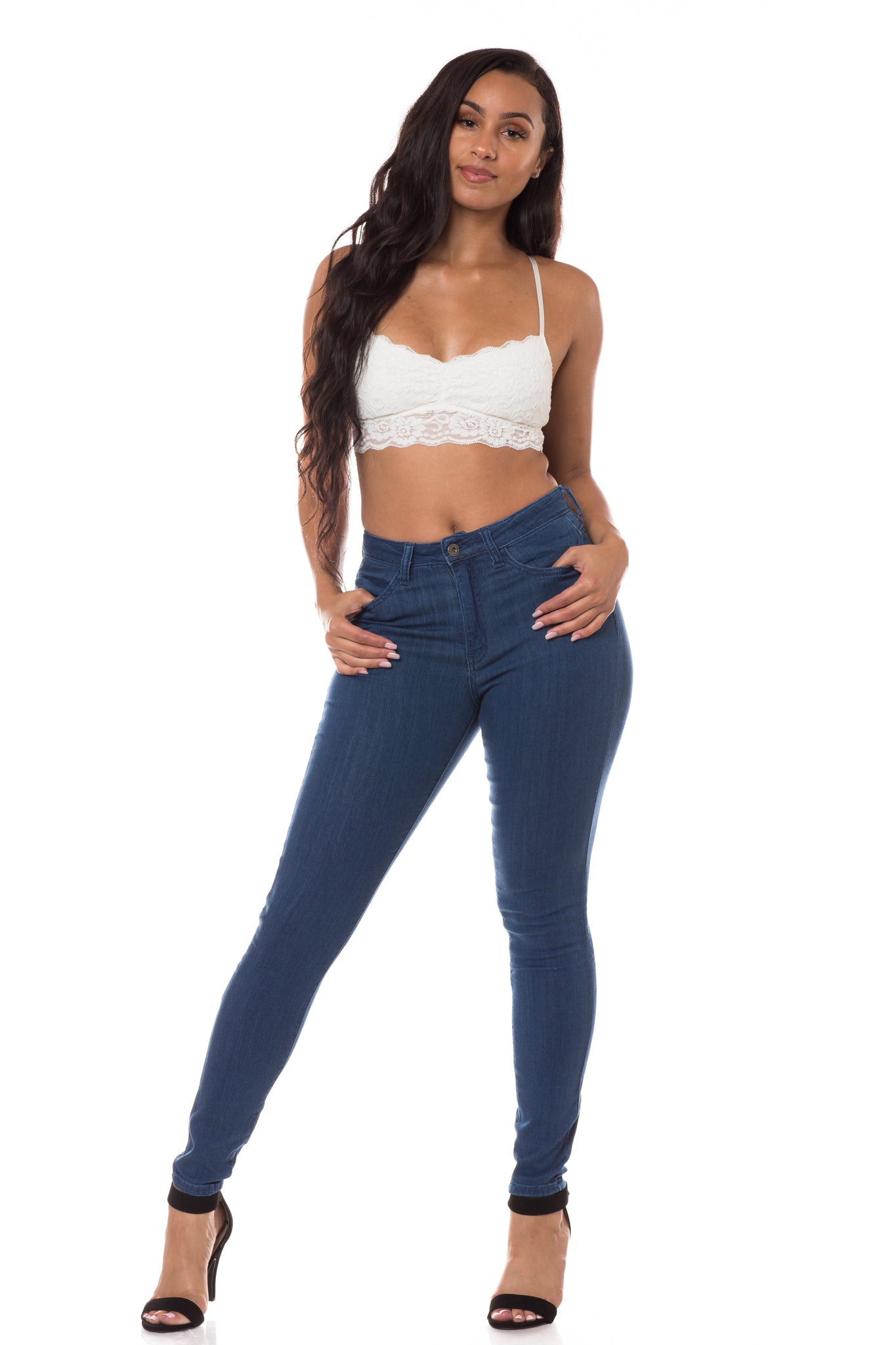 Super High Waisted Wide Leg Jeans – Aphrodite Jeans